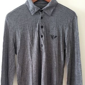Men's Emporio Armani Long Sleeve Tee